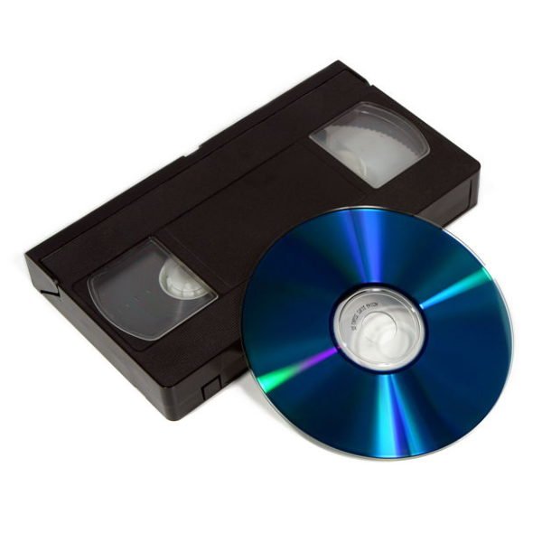 Switching tapes to DVD