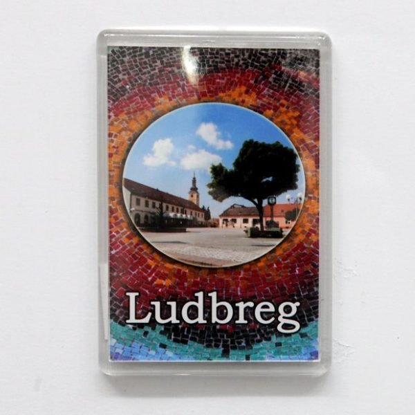 Magnet - center of the city - Ludbreg(frame)